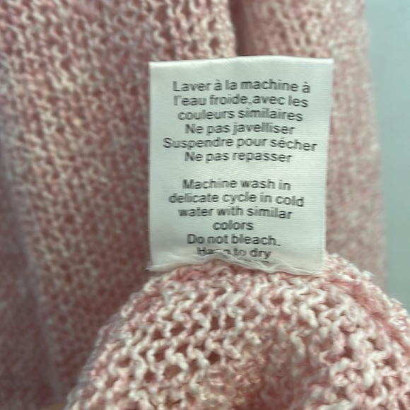 San Francisco Blush Pink Cowl Neck Sweater Size M NWOT - Picture 15 of 15